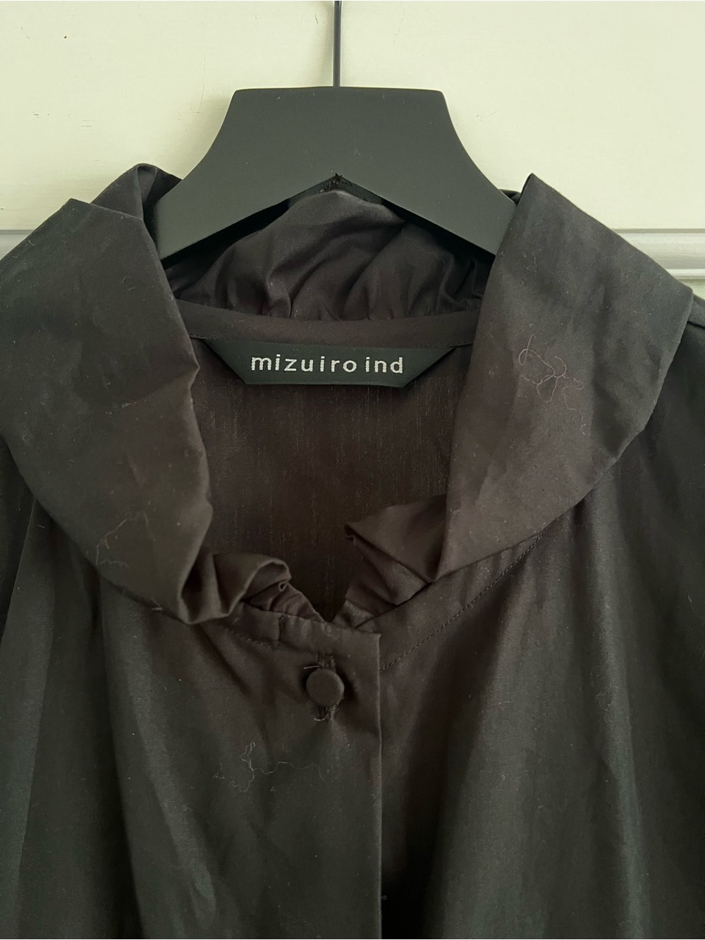 Black Button-Down Shirt